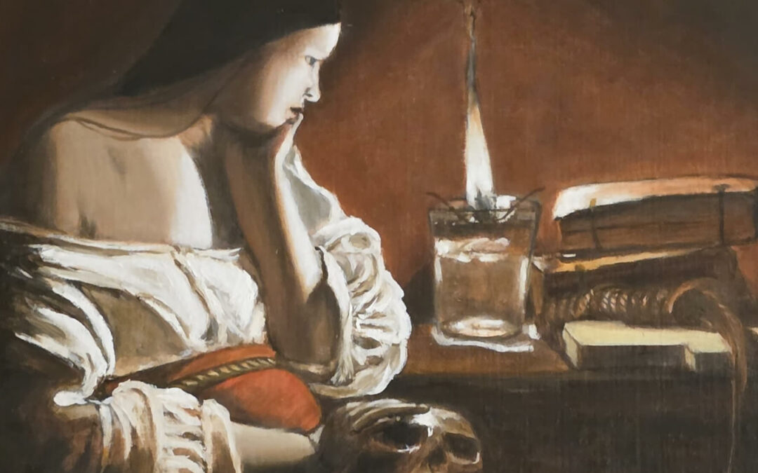 « La Madeleine pénitente » d’après Georges de La Tour