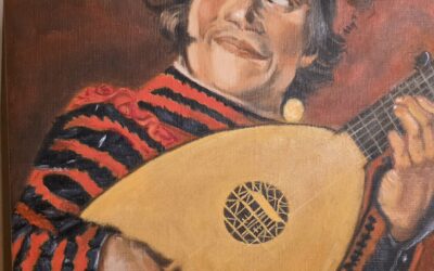 « Le Bouffon au luth » d’après Franz Hals